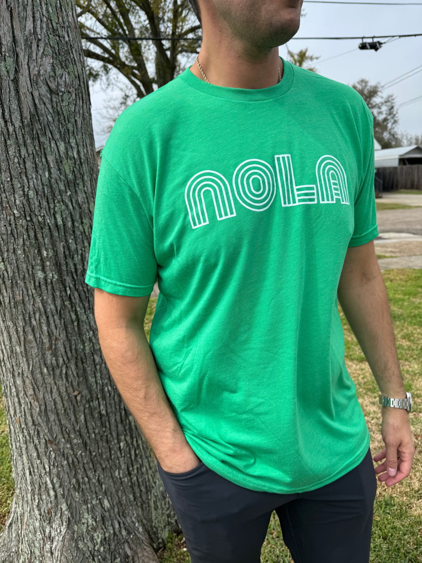 Unisex Mg Mono Nola Tshirt