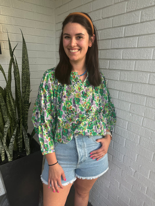 Brianna Kimono Blouse