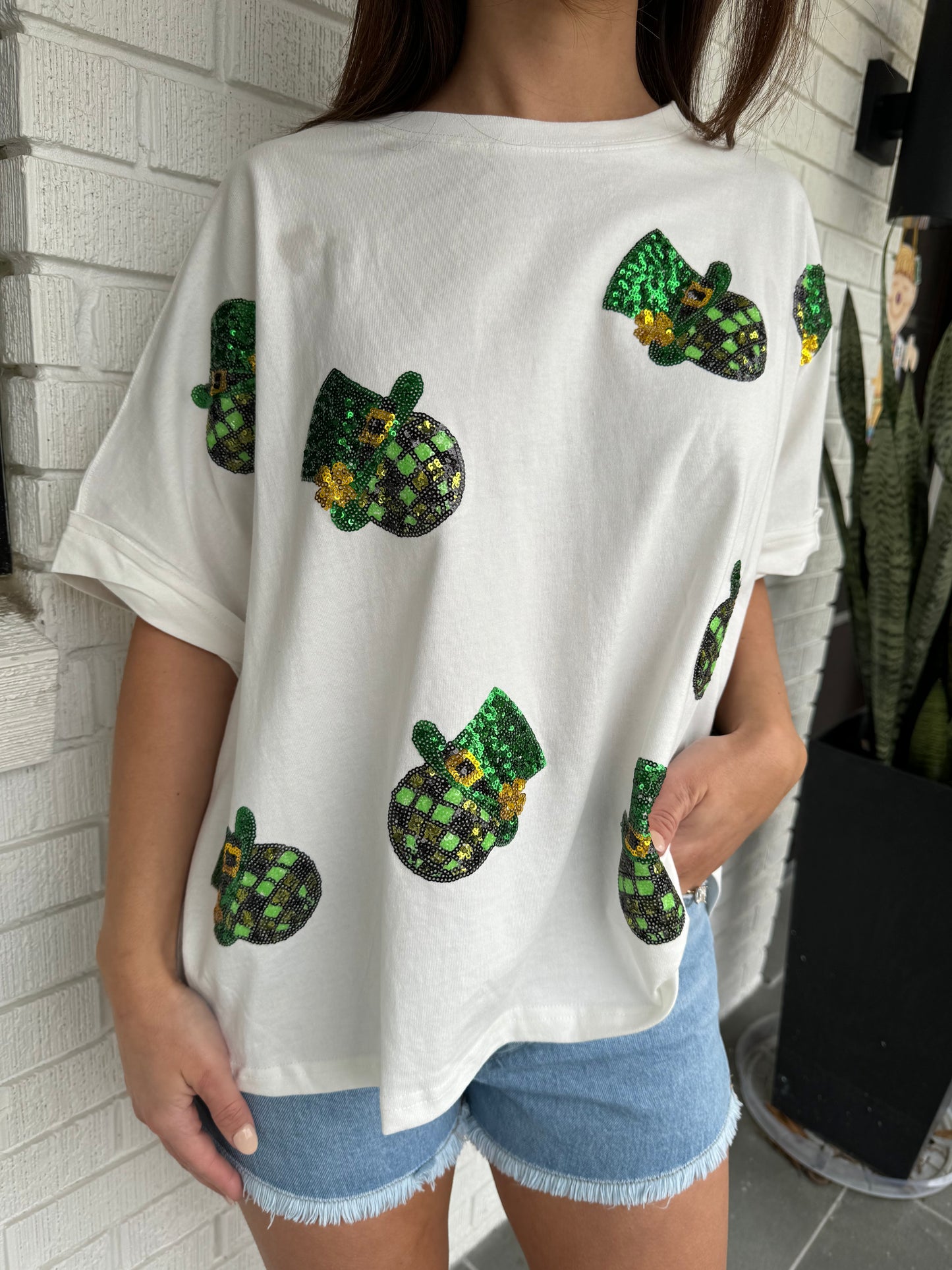 St. Patty’s Disco Oversized Tee