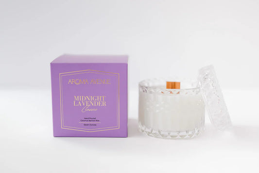 The Midnight Lavender Candle