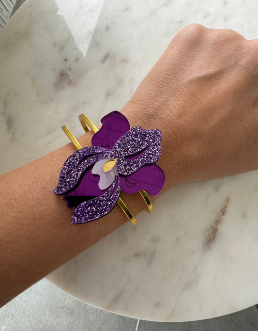 Iris Cuff Bracelet