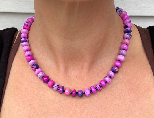 Gemstone Candy Necklace-Hanalei