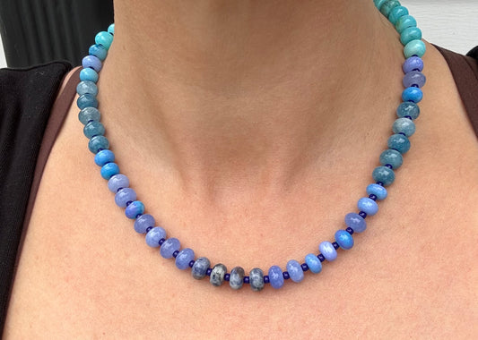 Gemstone Candy Necklace-Lanikai