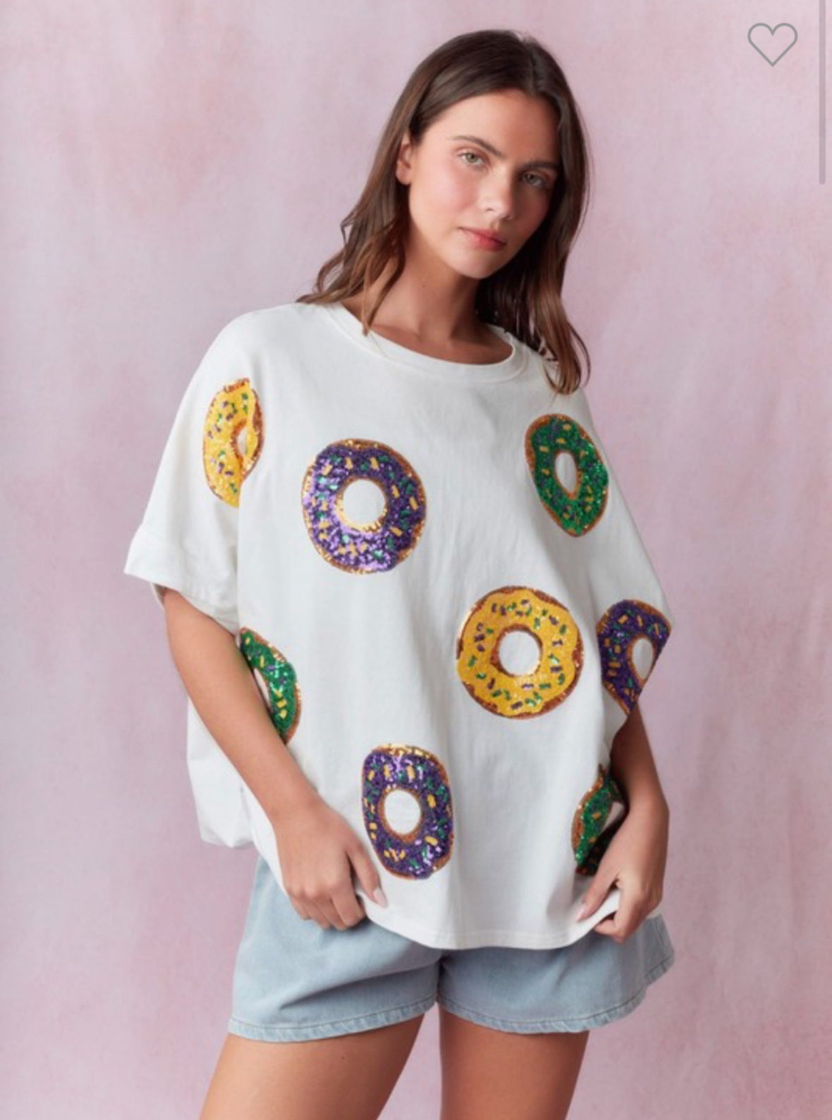 The King Cake Oversized Tshirt