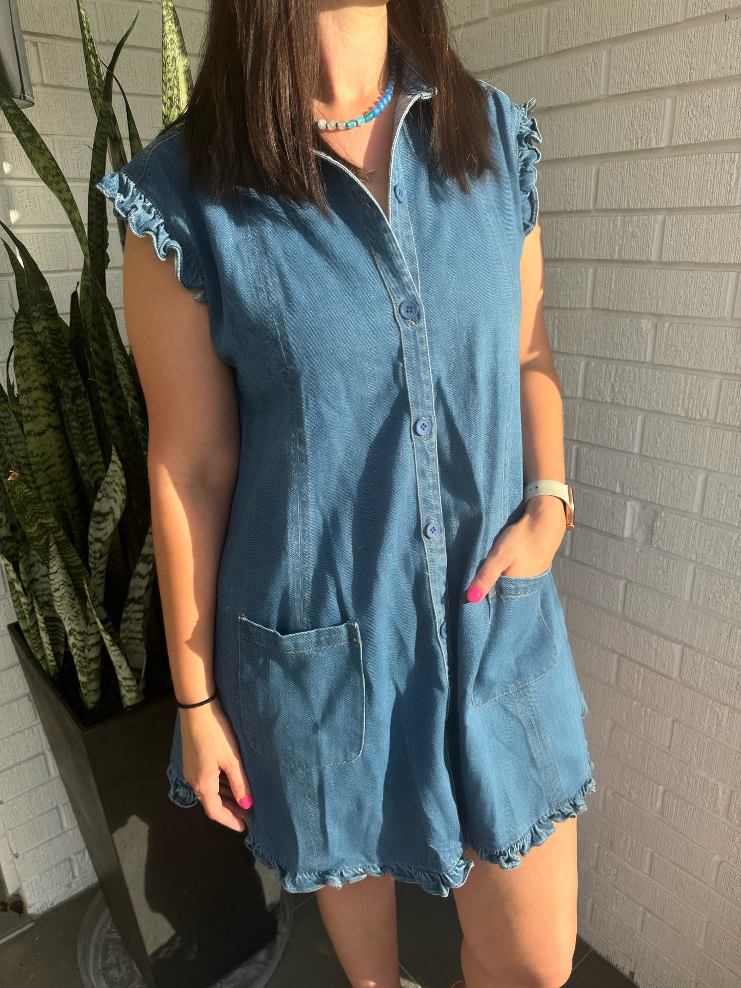 Sweet Days Denim Dress