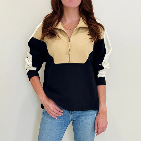 The Krewe Dat Quarter-Zip Pullover