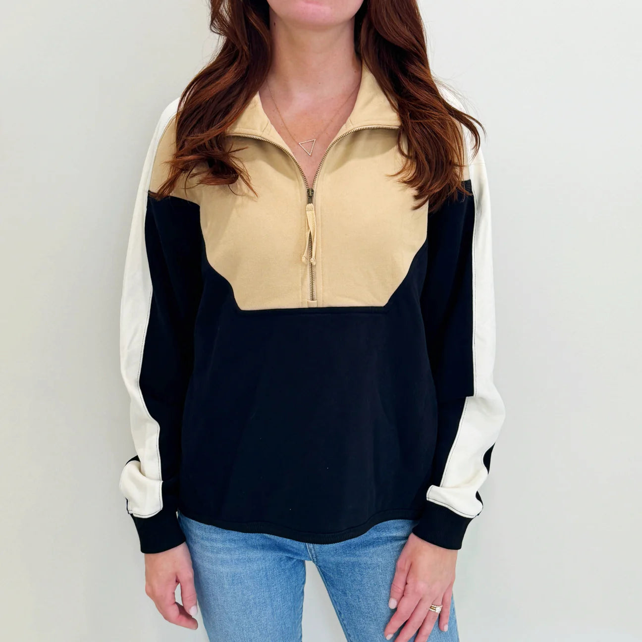 The Krewe Dat Quarter-Zip Pullover