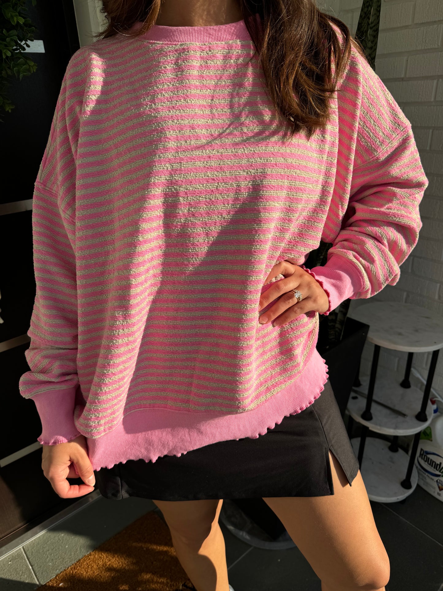 Ellie Striped Pullover