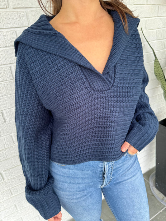 The Sawyer Cropped Sweater