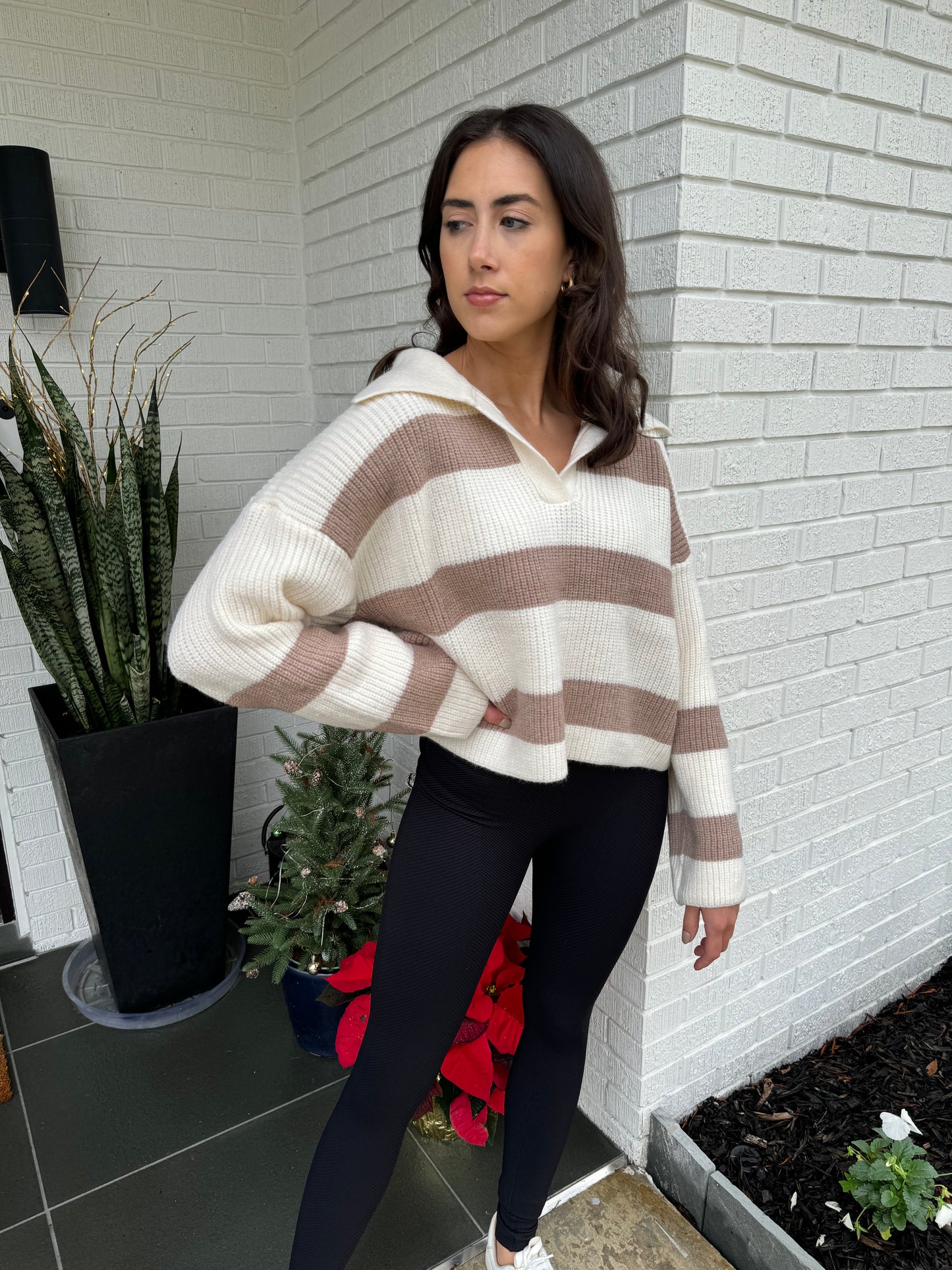 The Kacey Cropped Pullover