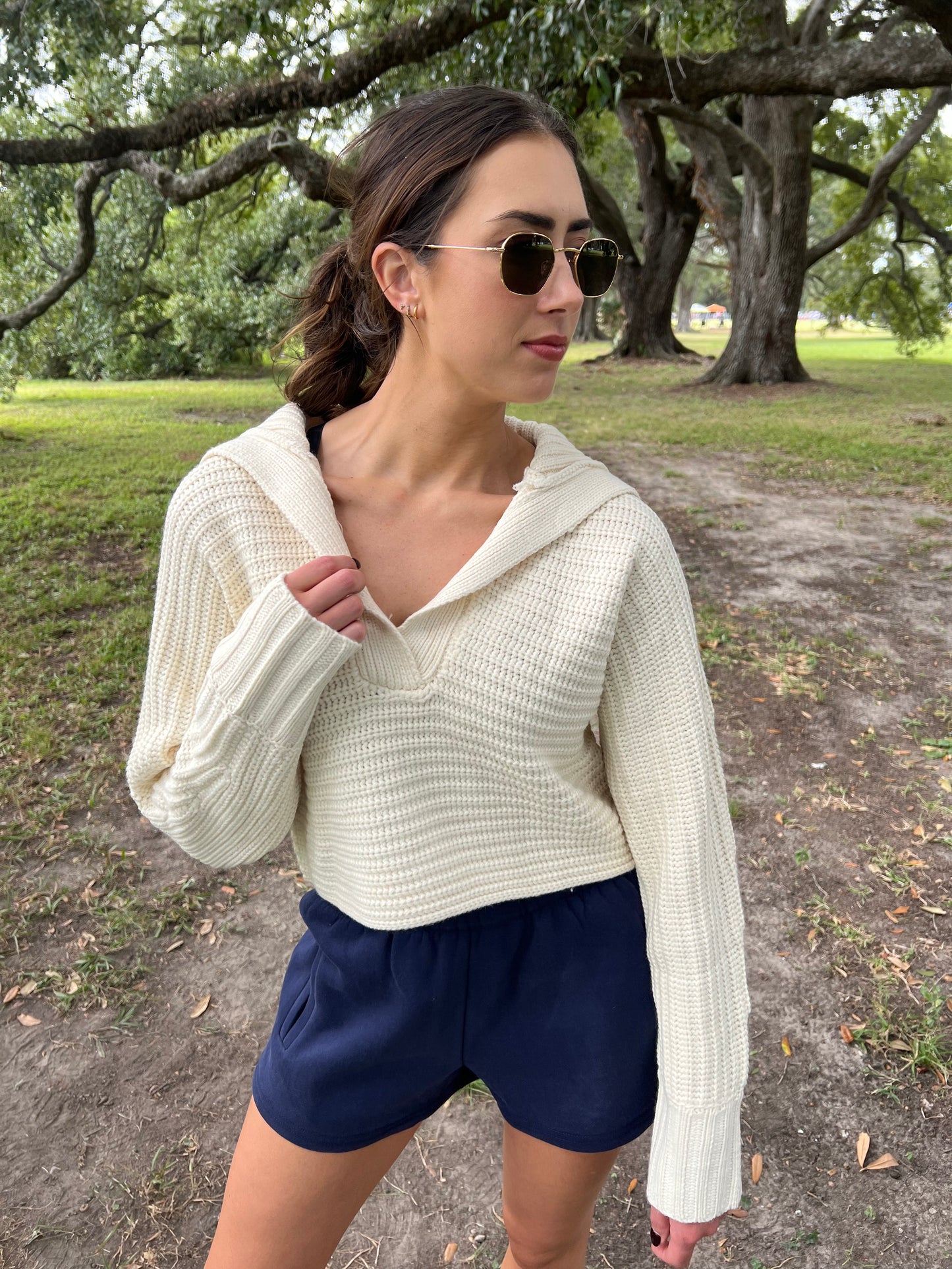 The Sawyer Cropped Sweater